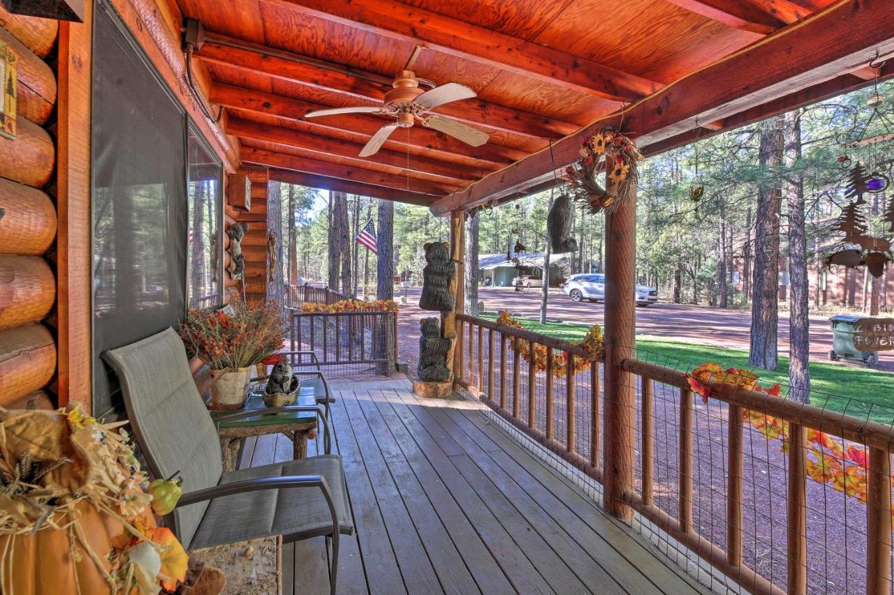 Rustic Lakeside Cabin - Family And Pet Friendly! Pinetop-Lakeside Bagian luar foto