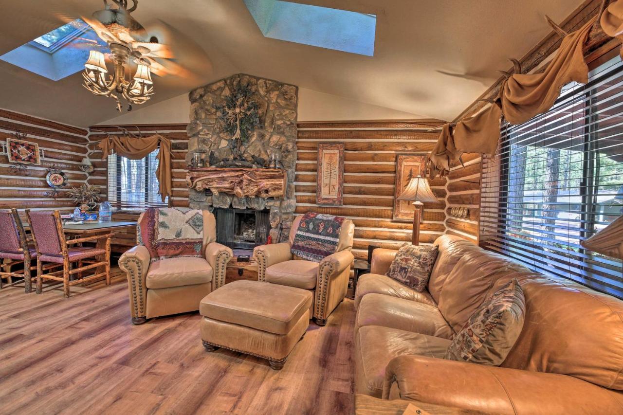 Rustic Lakeside Cabin - Family And Pet Friendly! Pinetop-Lakeside Bagian luar foto