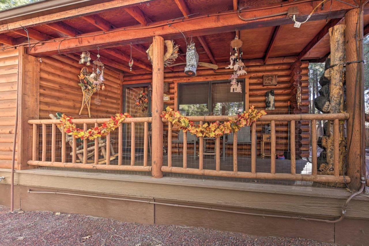 Rustic Lakeside Cabin - Family And Pet Friendly! Pinetop-Lakeside Bagian luar foto